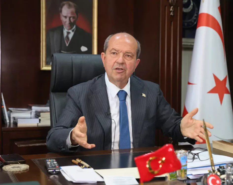 KKTC Cumhurbaşkanı Tatar'dan AB'ye sert eleştiri!