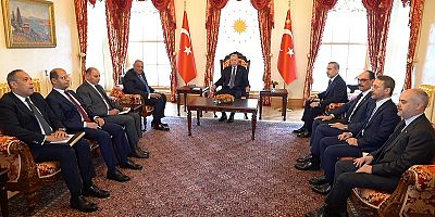 Cumhurbaşkanı Erdoğan, Mısır Dışişleri Bakanı Şukri’yi kabul etti