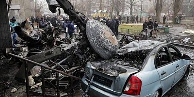 Ukrayna İçişleri Bakanı Helikopter Kazsında Öldü