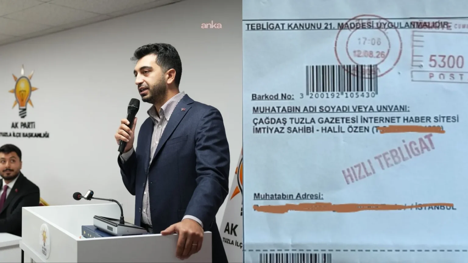 AKP'ye Transfer olan Eren Ali Bingöl Posta'dan Daha Hızlı Çıktı