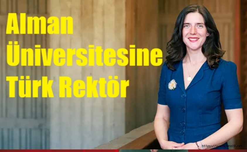 Alman üniversitesine Türk rektör