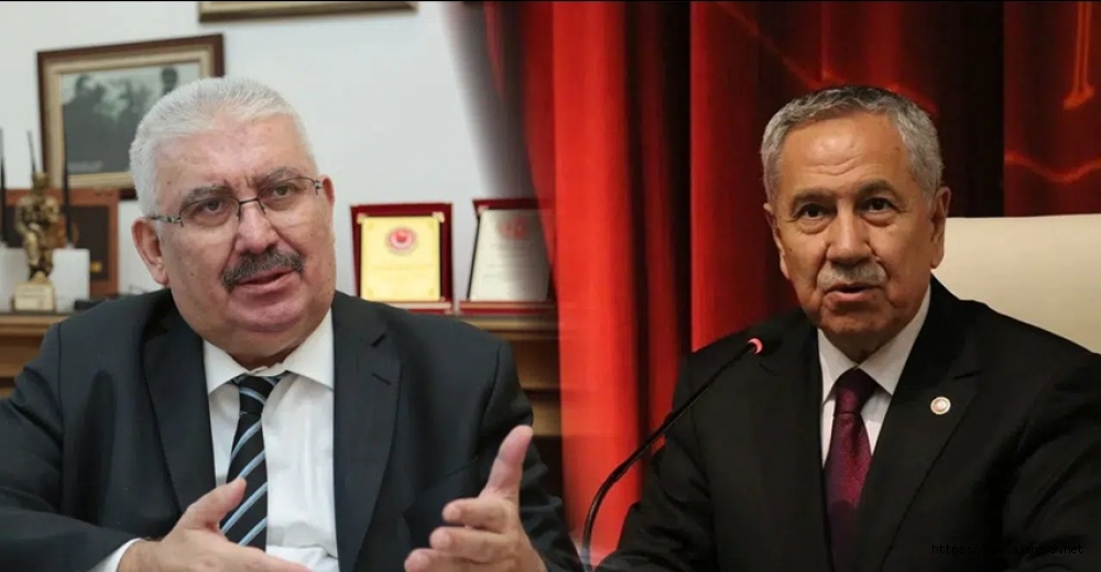 'Apo'ya statü peşinde koşanlar' diyen Bülent Arınç'a MHP'li Yalçın'dan yanıt: 'Fosil siyasetçi'