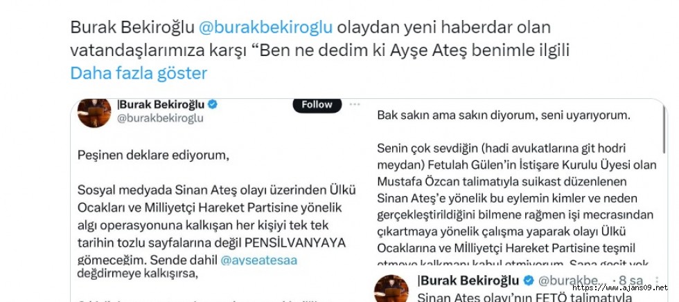 Ayşe Ateş Kendisini Tehdit Eden Avukatı İfşa Etti!