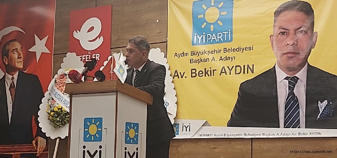 Bekir Aydın, İYİ Parti’den Büyükşehir için aday adayı oldu