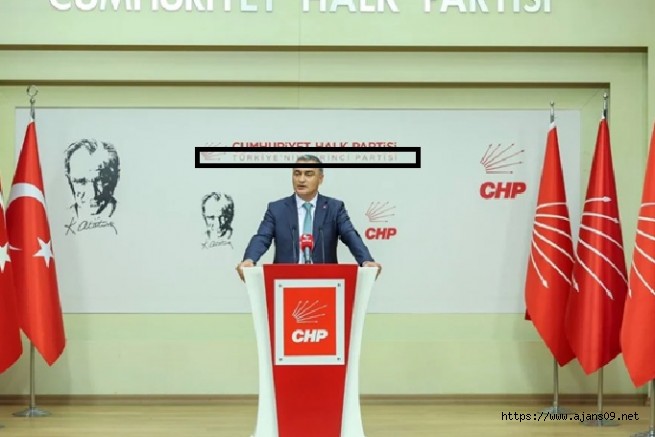 CHP toplantı salonundaki 