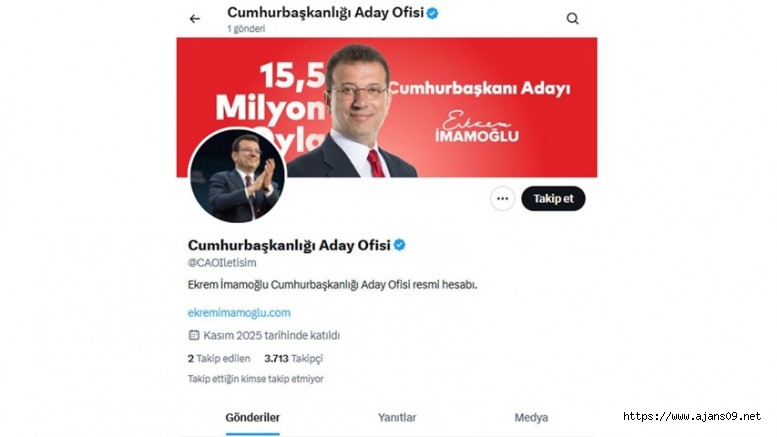 Cumhurbaşkanı Adayı İmamoğlu'ndan yeni hesabından ilk paylaşım: Nerede kalmıştık?