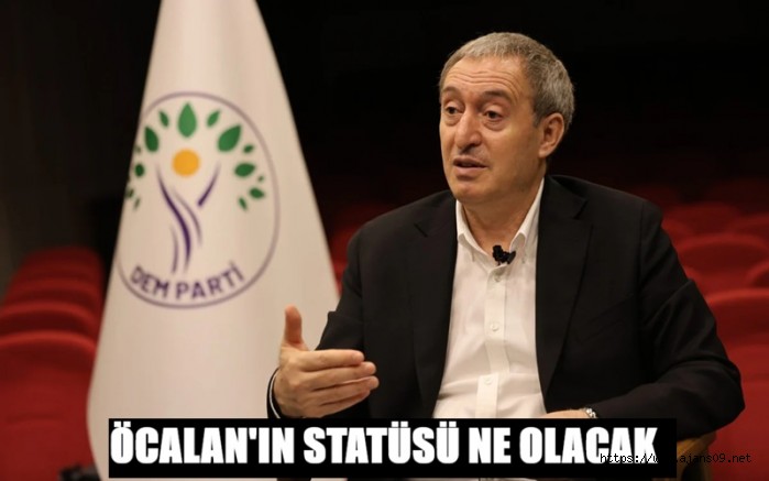 DEM ÖCALAN'A STATÜDE ISRARLI!