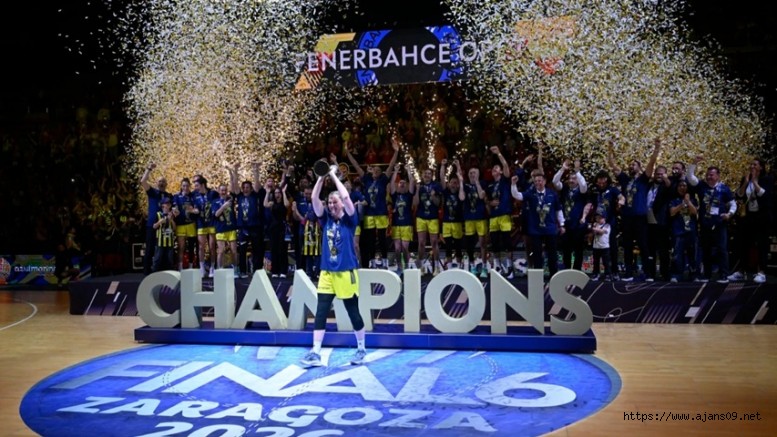 Euroleague'de şampiyon Fenerbahçe