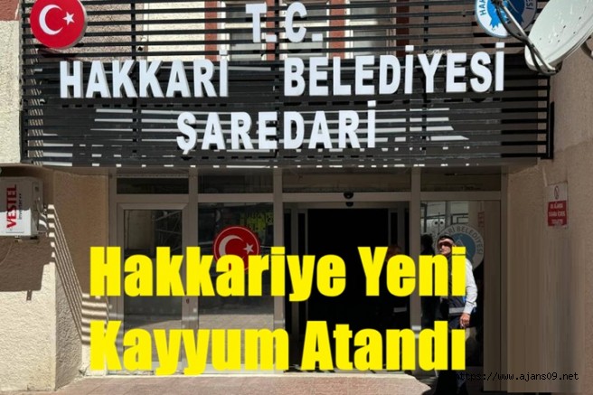 Hakkari Belediyesi'ne kayyum atandı