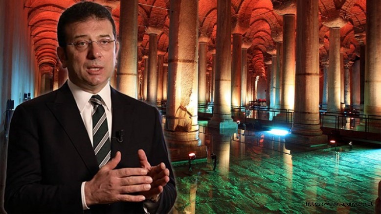 İmamoğlu'ndan Yerebatan Sarnıcı tepkisi: Bir “çökme” kararı verildiyse; ne hukuku dinliyorlar ne adaleti gözetiyorlar