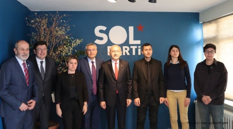 Kılıçdaroğlu'ndan SOL Parti'ye ziyaret