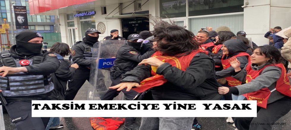 1 Mayıs: Taksim'e yürümek isteyen gruplara polis müdahale etti