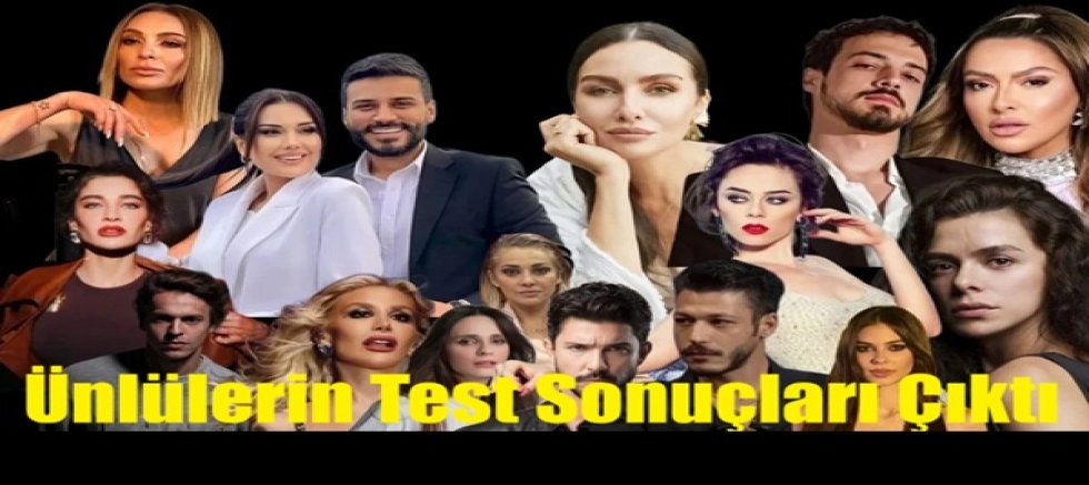 19 ünlünün Uyuşturucu Test Sonuçları Belli Oldu