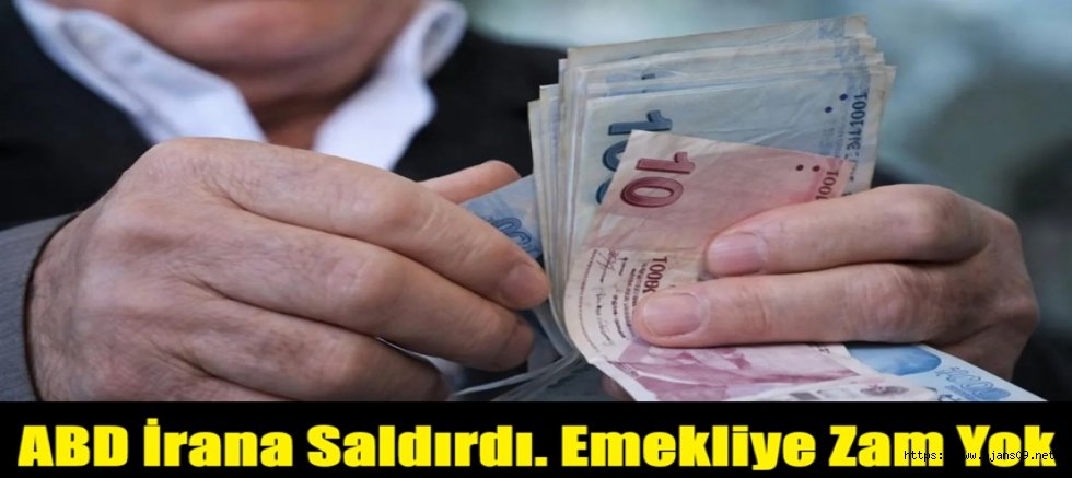AK PARTİ'DEN EMEKLİYE KÖTÜ HABER