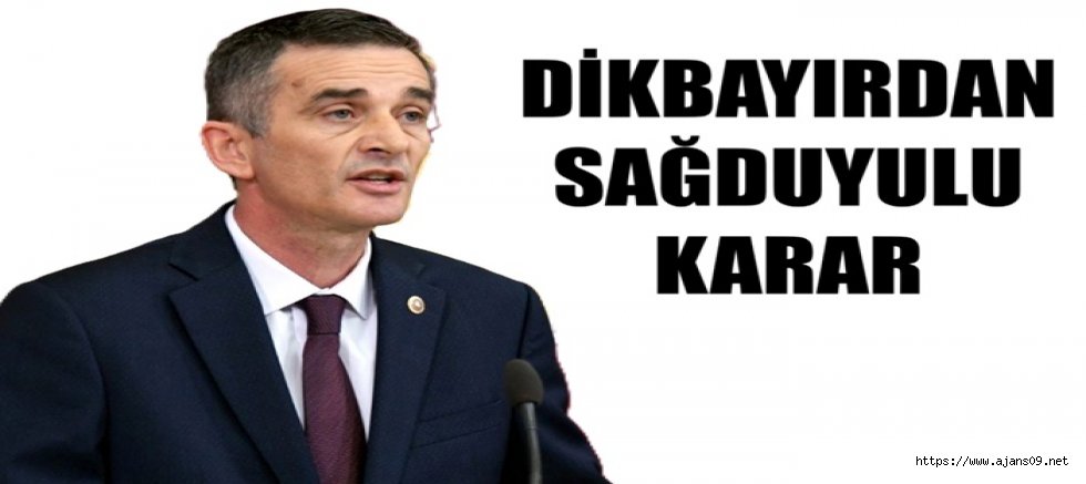 AK Parti'ye katılacağını açıklayan Ümit Dikbayır'dan sürpriz karar