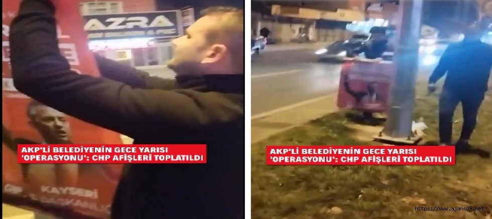 AKP'li belediyeden gece yarısı 'özel operasyon': Tek tek toplatıldı
