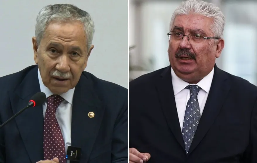 'Apo'ya statü peşinde koşanlar' diyen Bülent Arınç'a MHP'li Yalçın'dan yanıt: 'Fosil siyasetçi'