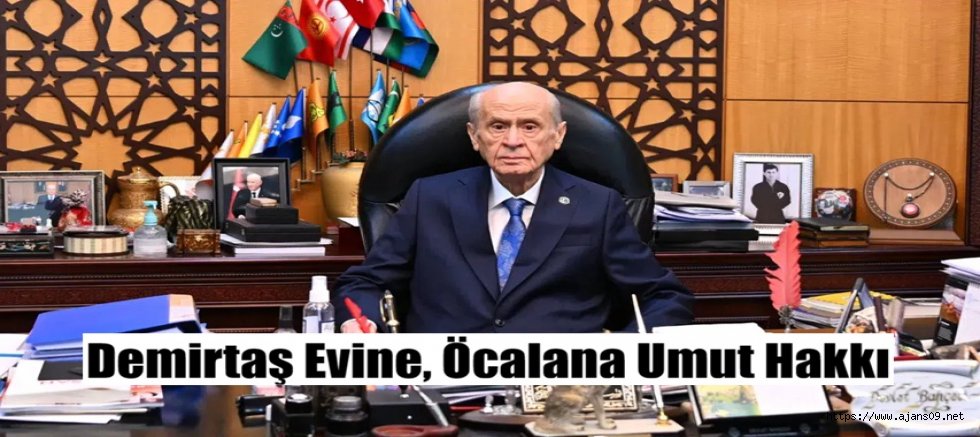 Bahçeli Öcalana Umut Hakkı ile Özgürlük İstedi