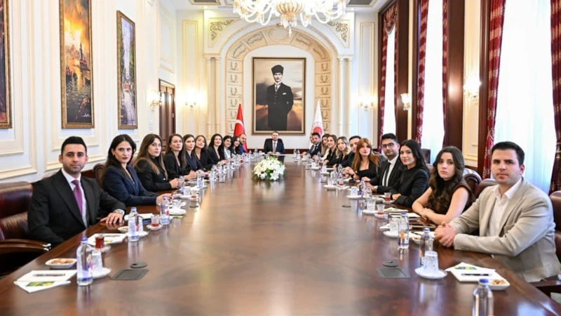 Bakan Gürlek İstanbul adliye muhabirlerinin sorularını yanıtladı