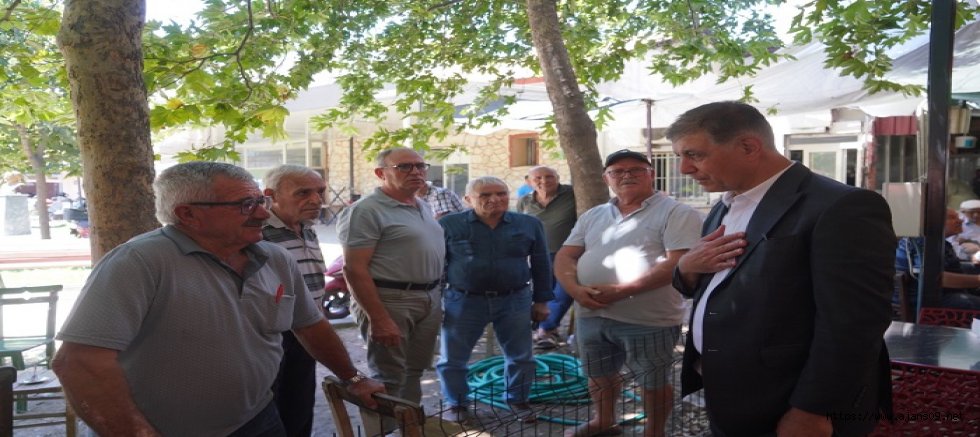 Cemil Tugay Seferihisar’da çalışmaları yerinde inceledi.