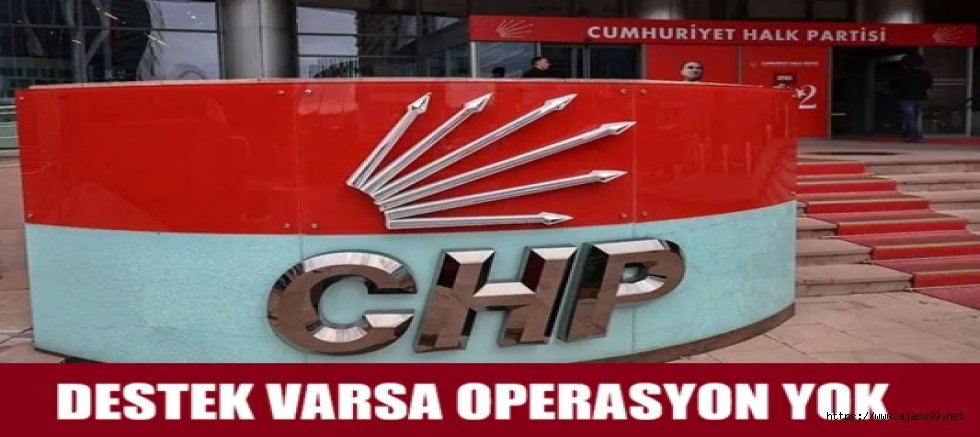 CHP'de 'operasyon' tehdidi iddiası