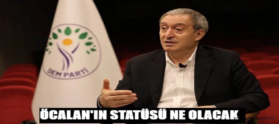 DEM ÖCALAN'A STATÜDE ISRARLI!