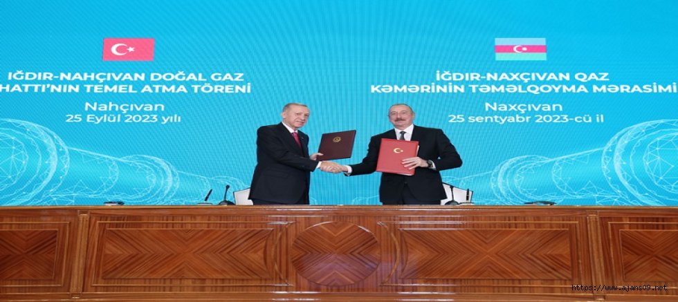 Erdoğan ve Aliyev Nahcıvanda Buluştu