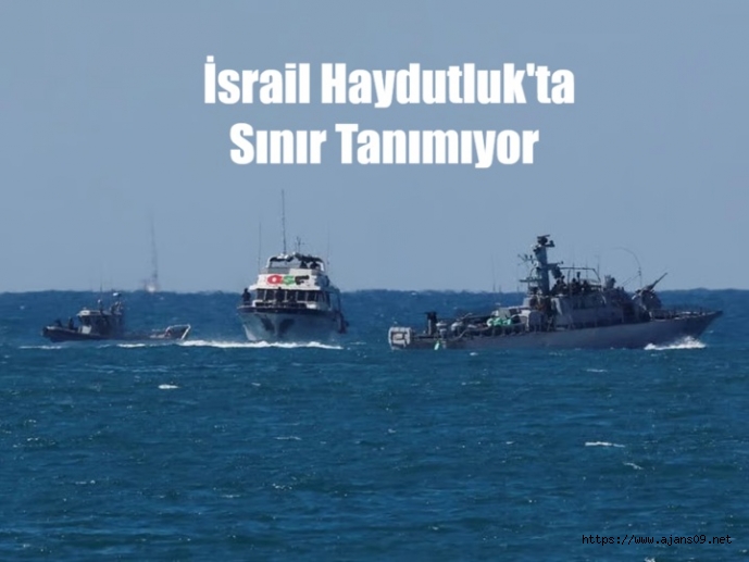 HUKUK TANIMAZ İSRAİL SUMUD FİLOSUNA YİNE SALDIRDI