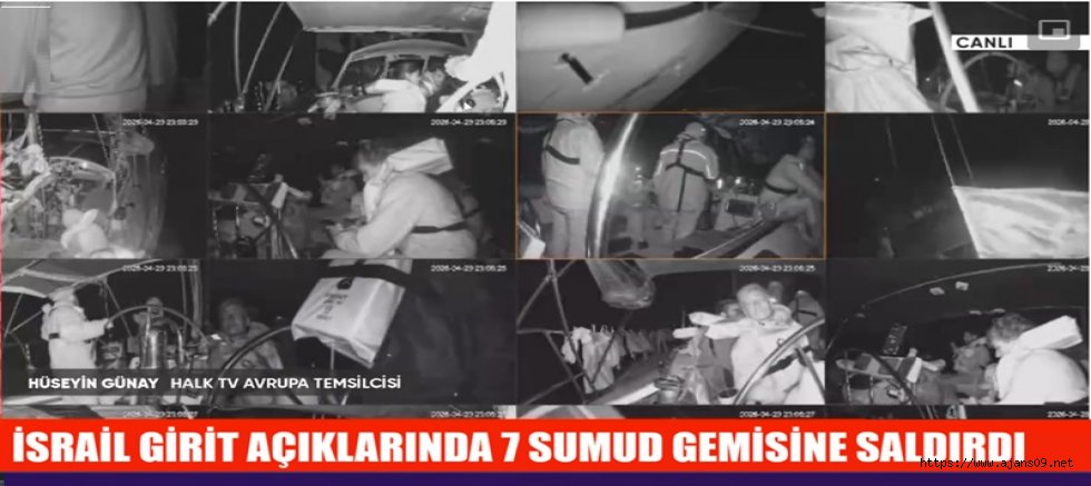 İsrail Sumud Filosuna Saldırdı