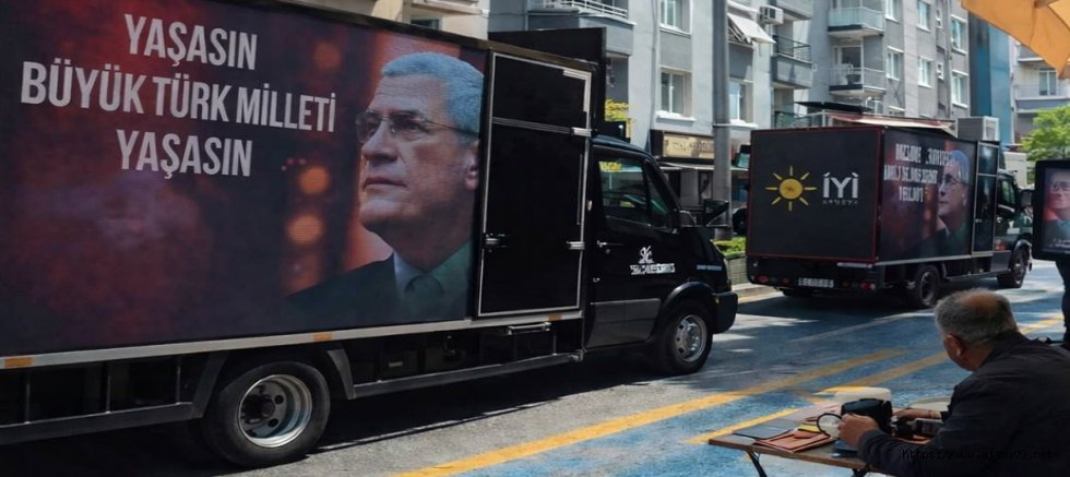 İYİ Parti’den Aydın’da led ekranlı tanıtım çalışması