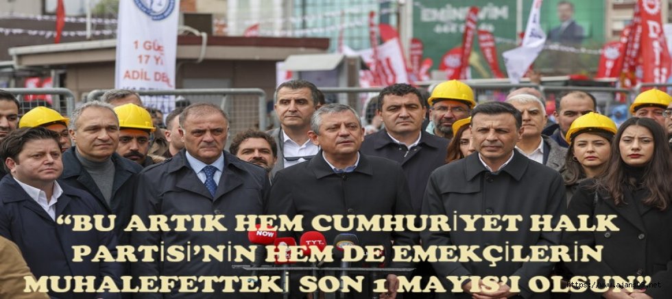 Kanlı 1 Mayıs’ın 50’nci Yılında Taksim’de Olacağız