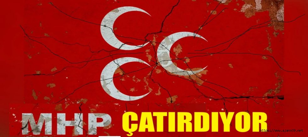 MHP'DE ÇATLAK BÜYÜYOR