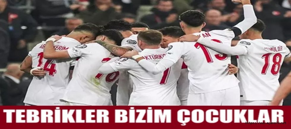 Milli takım, Dünya Kupası için play-off'u garantiledi