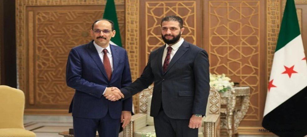 MİT Başkanı Kalın Şara ile bir araya geldi