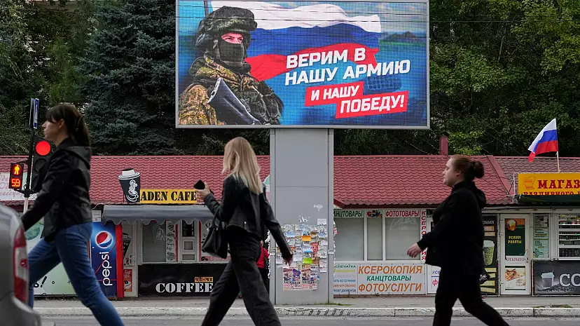 Rusya Silahların Gölgesinde  İlhak Referandumu yaptı