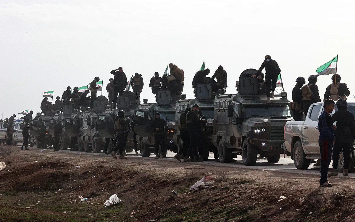 Suriye İç Güvenlik Güçleri Kamışlıda