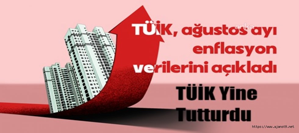 TÜİK'e göre : Ağustos Enflasyonu Yüzde 32,95 Oldu
