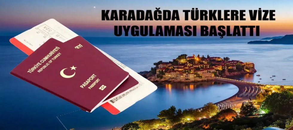 Türk Pasaportu Artık Karadağda da Değersiz