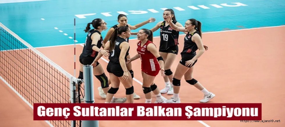 Türk U17 Kadın Milli Voleybol Takımı namağlup Balkan şampiyonu