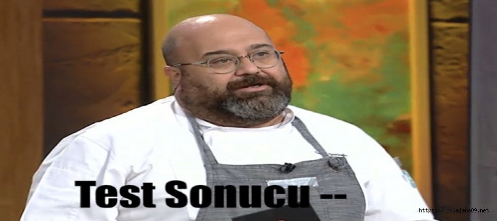 Ünlü şefin uyuşturucu test sonucu belli oldu
