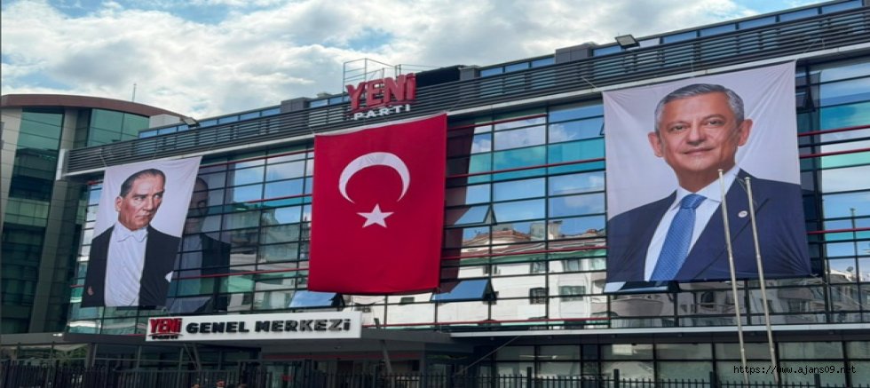 YENİ PARTİ GENEL MERKEZİNE KAVUŞTU
