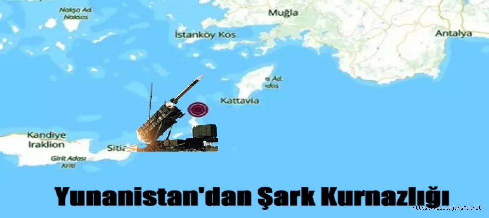 Yunanistan Krizden Faydalanarak  Kerpe'ye füze dikti 