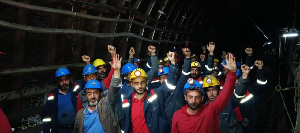 Maden İşcileri kararlı 'Ölümse Ölüm'