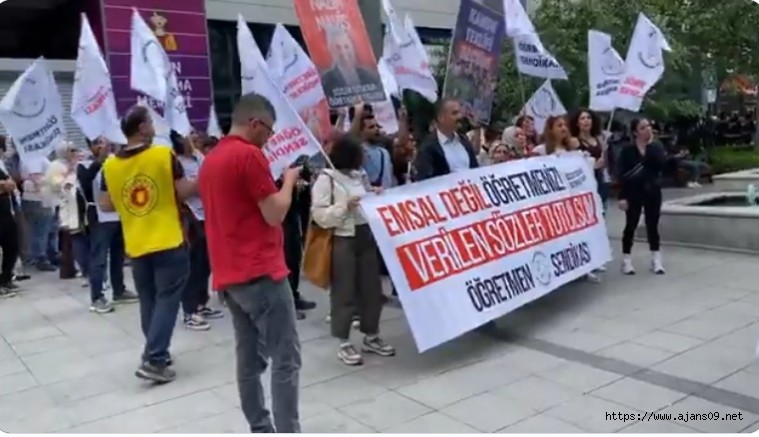 Öğretmenlere polis müdahalesi: Gözaltılar ve yaralılar var