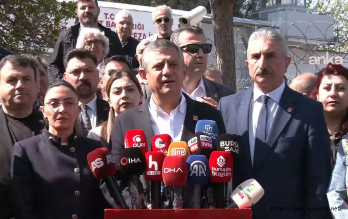 ÖZGÜR ÖZEL SİLİVRİDEKİ SİYASİ TUTUKLULARI ZİYARET ETTİ