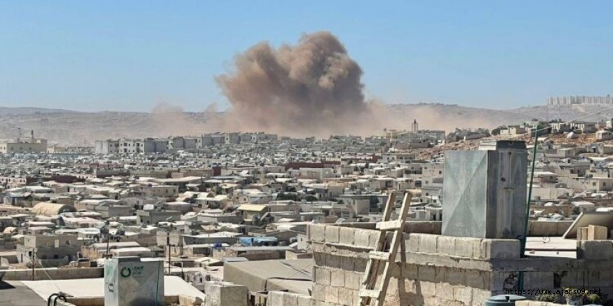 Rusya İdlib’i bombaladı