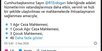 140 yeni mahkeme kurulacak