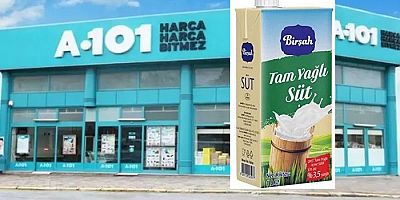 A-101 Markası Birşah Sütlerinde şok tespit!