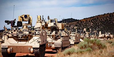 ABD ordusundan Bradley savaş araçları