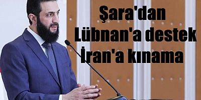 Ahmet El Şara Şaşırtmadı